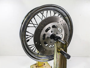 1992 Harley FLSTC Softail Heritage 16x3 Front Wheel Spoke Rim + Cover 43005-86 | Mototech271