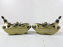 Load image into Gallery viewer, 2016 BMW S1000RR K46 Brembo Front Brake Caliper Set Gold 34117714783 34117714784
