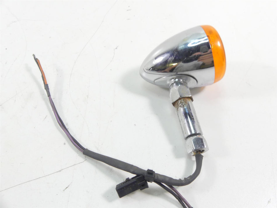 2004 Harley Softail FLSTFI Fat Boy Left Rear Chrome Blinker - Read 68977-00 {{ shop.shopifyCountryName }} - Mototech271