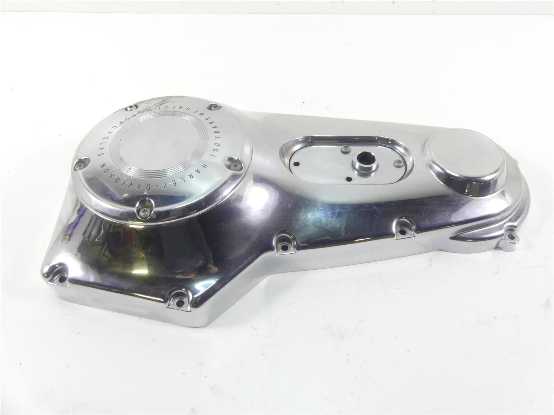 2003 Harley Dyna 100TH FXDL Low Rider Outer Primary Drive Clutch Cover 60506-99 {{ shop.shopifyCountryName }} - Mototech271