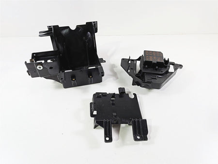 2011 Harley Touring FLHTCU CVO Electra Glide Battery Electric Tray Set 66281-09B-Mototech271