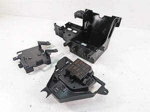 2013 Harley Touring FLHX Street Glide Electrical Battery Holder Set 66281-09B | Mototech271