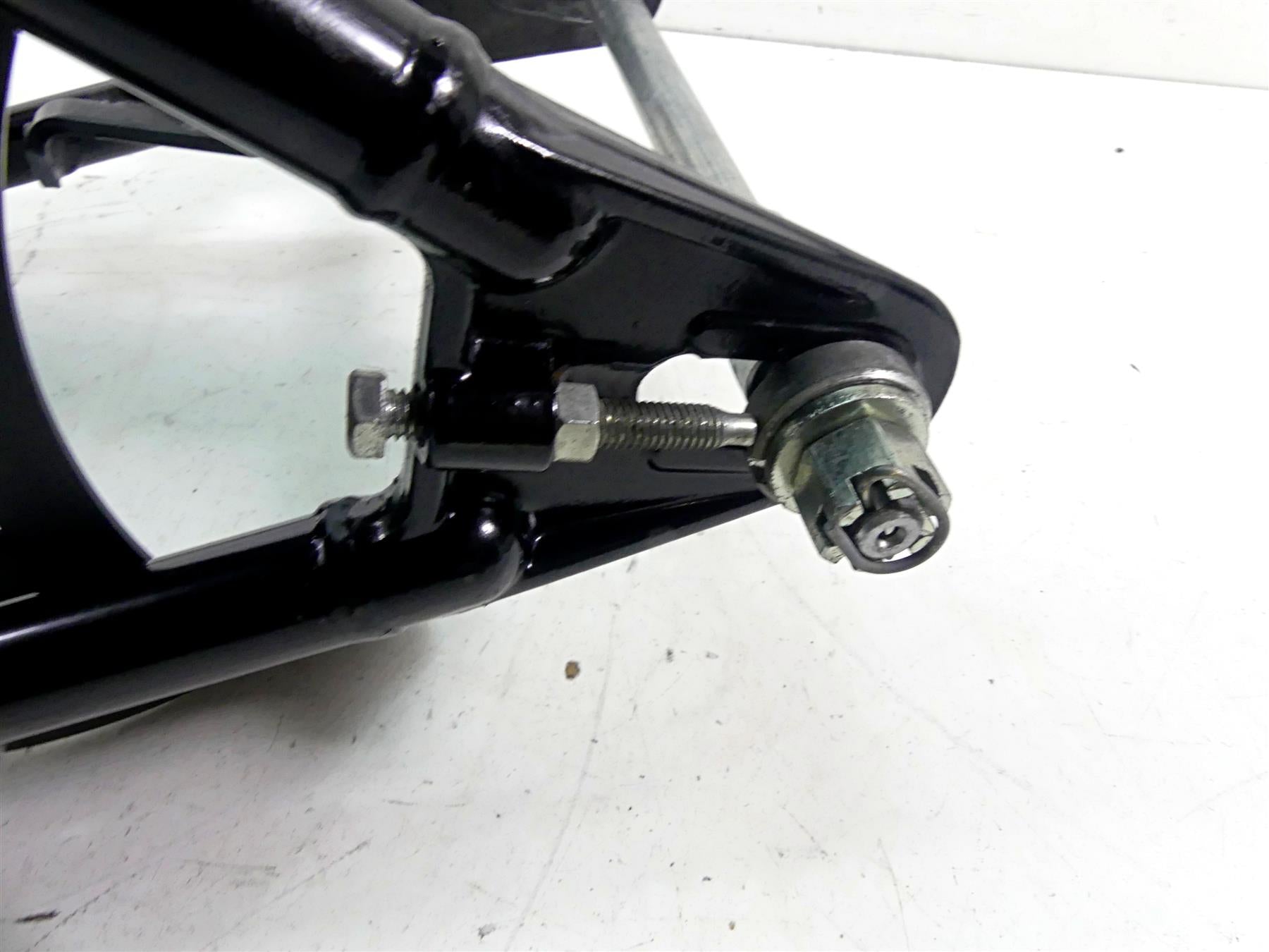 2006 Harley Softail FXSTSI Springer Rear 200mm Swingarm & Belt Covers 47614-06 {{ shop.shopifyCountryName }} - Mototech271