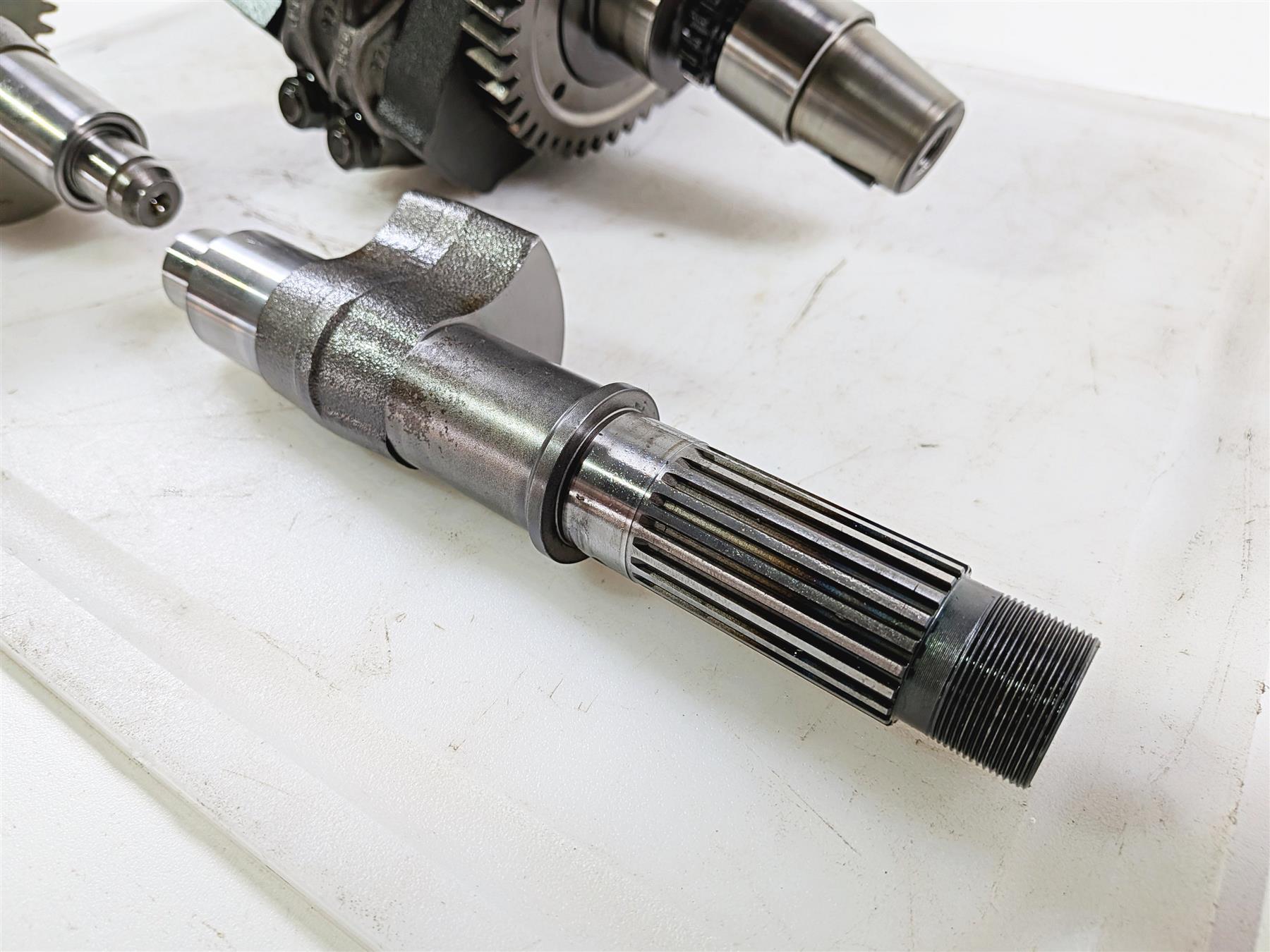 2010 Honda VT1300 CR Stateline Crank Shaft Crankshaft 7K 13310-MFR-670 {{ shop.shopifyCountryName }} - Mototech271