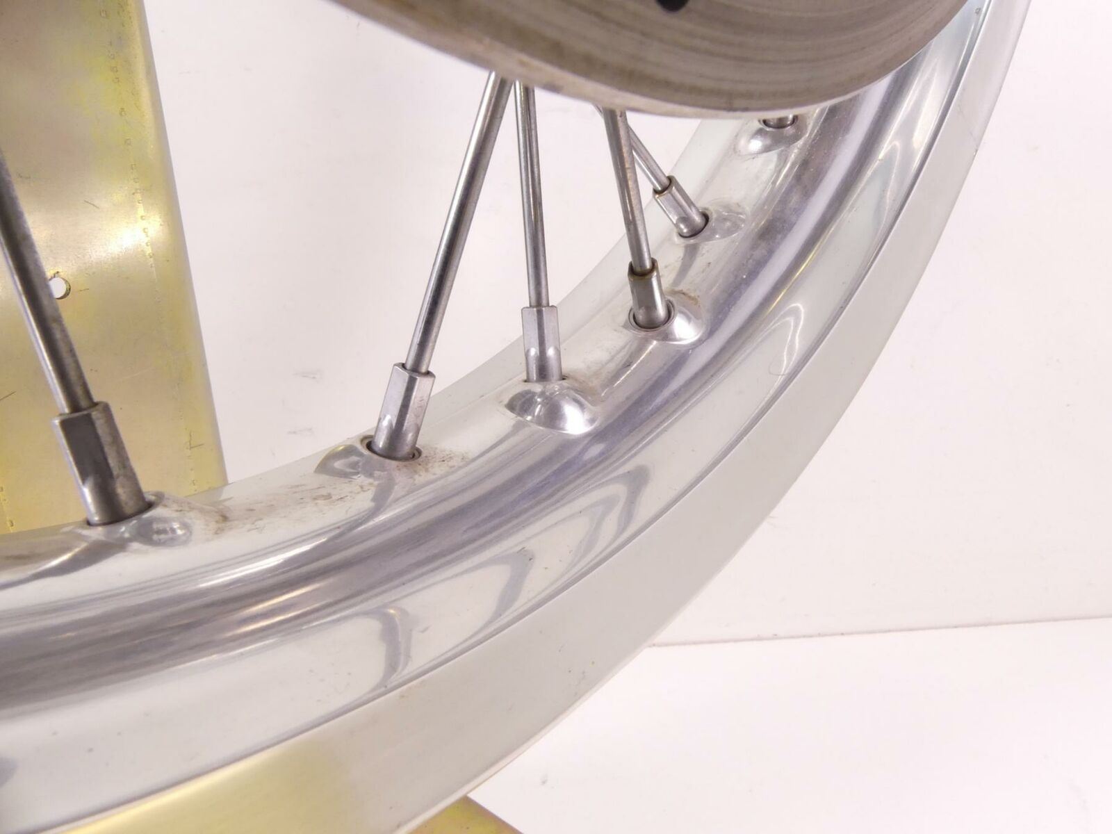 2015 Triumph Thruxton 900 EFI Straight Front Excel Wheel Rim 18x2.5 T2000301 {{ shop.shopifyCountryName }} - Mototech271