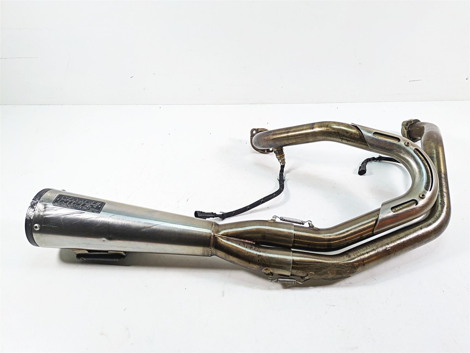 2009 Harley FXDC Dyna Super Glide Custom Vance Hines 2 in 1 Exhaust System 27625 | Mototech271