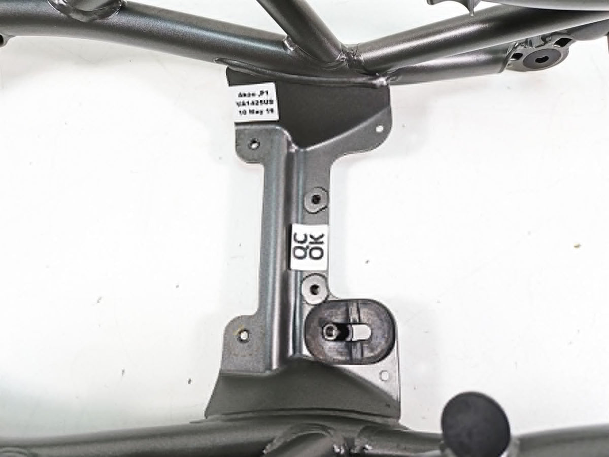 2020 Ducati Hypermotard 950 SP Straight Rear Subframe Sub Frame 47018171BA {{ shop.shopifyCountryName }} - Mototech271