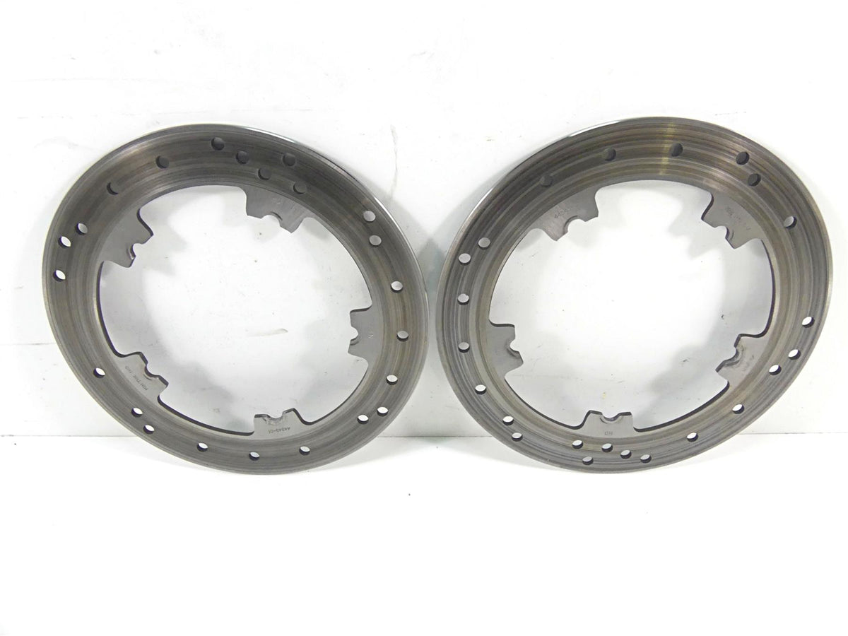 2005 Harley VRSCSE CVO V-Rod Front Brake Rotor Disc Set 44343-01 {{ shop.shopifyCountryName }} - Mototech271