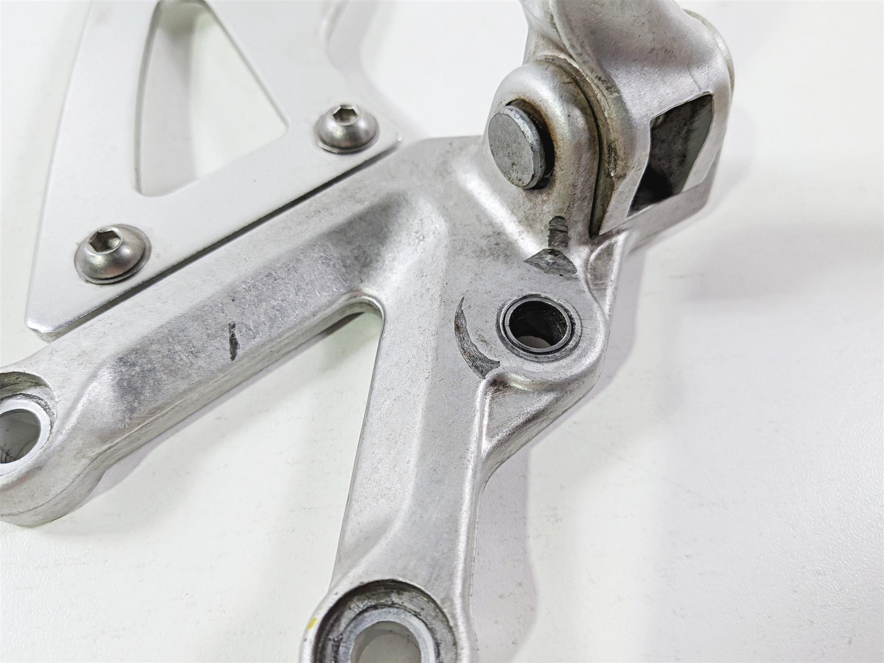 2014 Aprilia RSV4 RR Factory Left Front Foot Peg Footpeg & Mount Rest AP8146502 {{ shop.shopifyCountryName }} - Mototech271