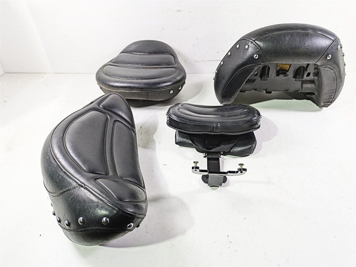 2004 Yamaha XVZ1300 Royal Star Seat Saddle & Back Rest Set 4XY-24710-50-00 {{ shop.shopifyCountryName }} - Mototech271