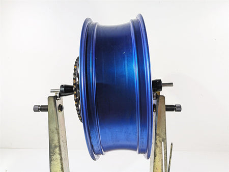 2020 Kawasaki Z900 ZR900 Nice Straight 17x5.5 Rear Wheel Rim Blue 41073-0713-60J {{ shop.shopifyCountryName }} - Mototech271