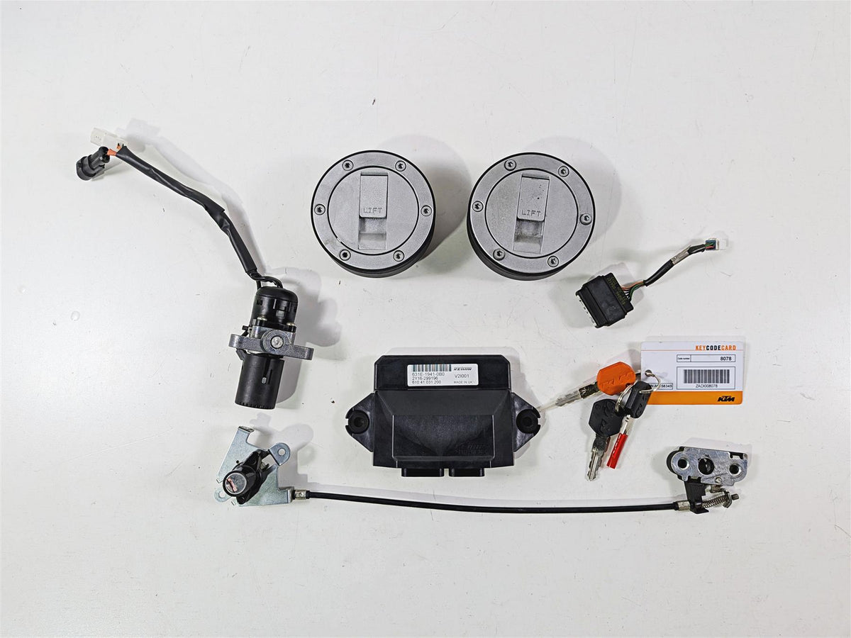 2013 KTM 990 Adventure Baja Ignition Switch Immobilizer Cdi Key Card 61041031200-Mototech271
