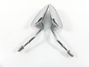 2014 Harley Touring FLHTK Electra Glide Rear Chrome View Mirror Set 91845-03B | Mototech271