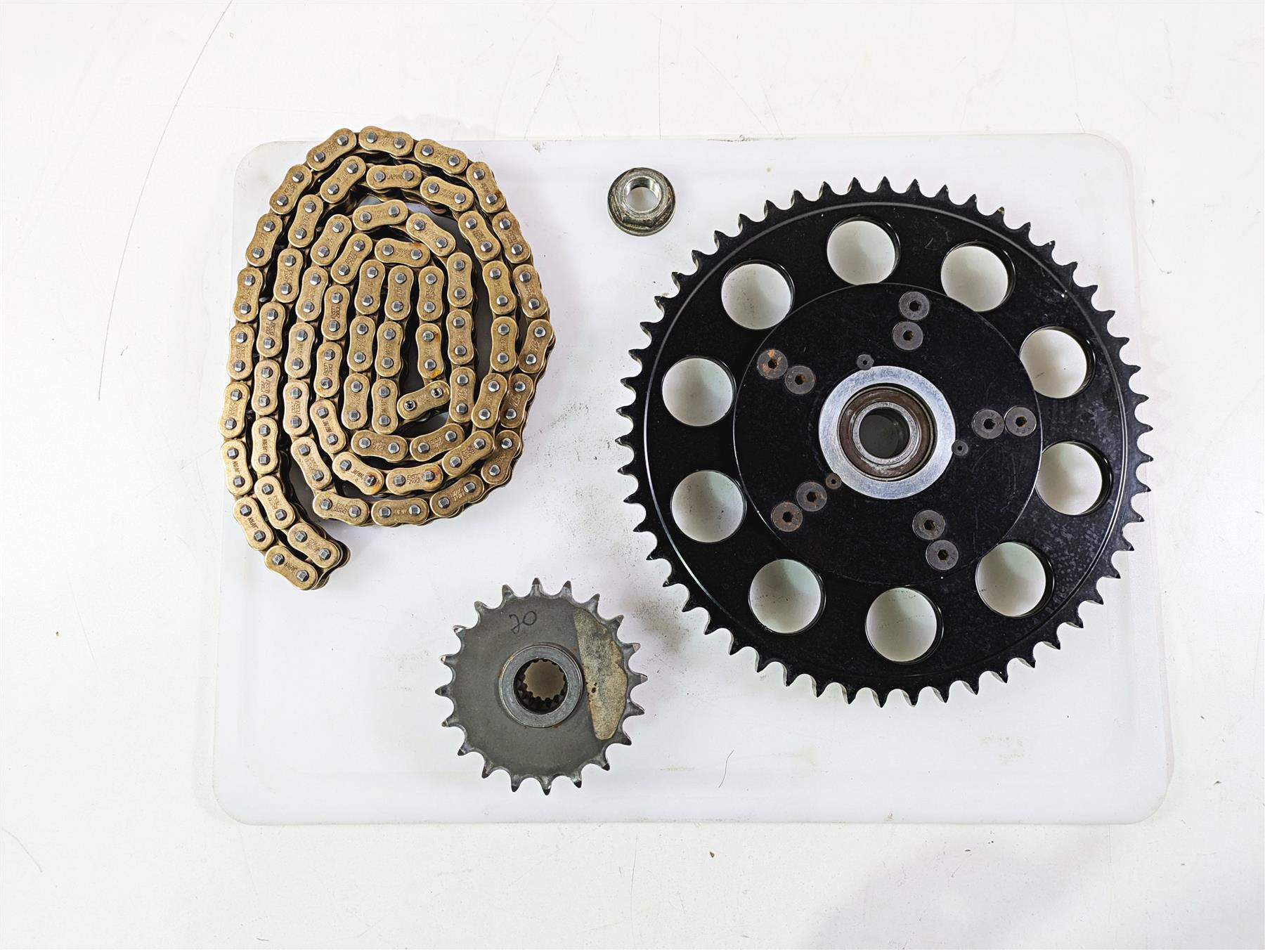 2010 Harley VRSCF Muscle Rod Chain Sprocket Conversion Kit 54T 20T {{ shop.shopifyCountryName }} - Mototech271