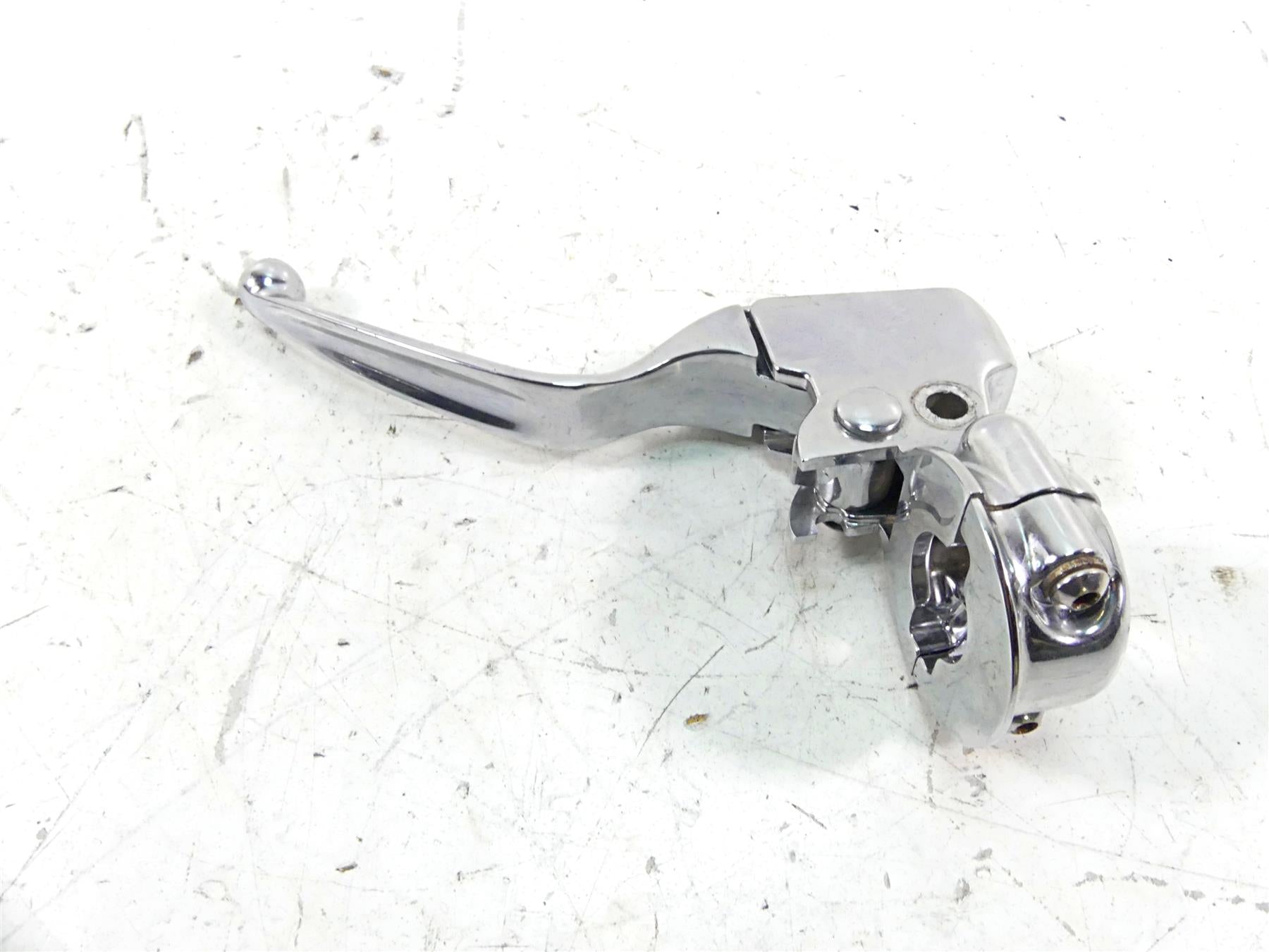 Harley Davidson Sportster Dyna Softail Touring Chrome Clutch Perch & Lever {{ shop.shopifyCountryName }} - Mototech271