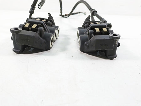 2007 Yamaha R1 YZFR1 6 Piston Front Brake Caliper + Lines Set 4C8-2580T-00-00 {{ shop.shopifyCountryName }} - Mototech271