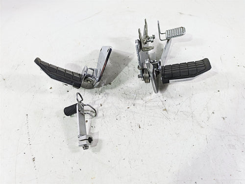 1998 Honda GL1500 Valkyrie Tour Front Footpeg Brake Shifter Set 50625-MZ0-000 | Mototech271