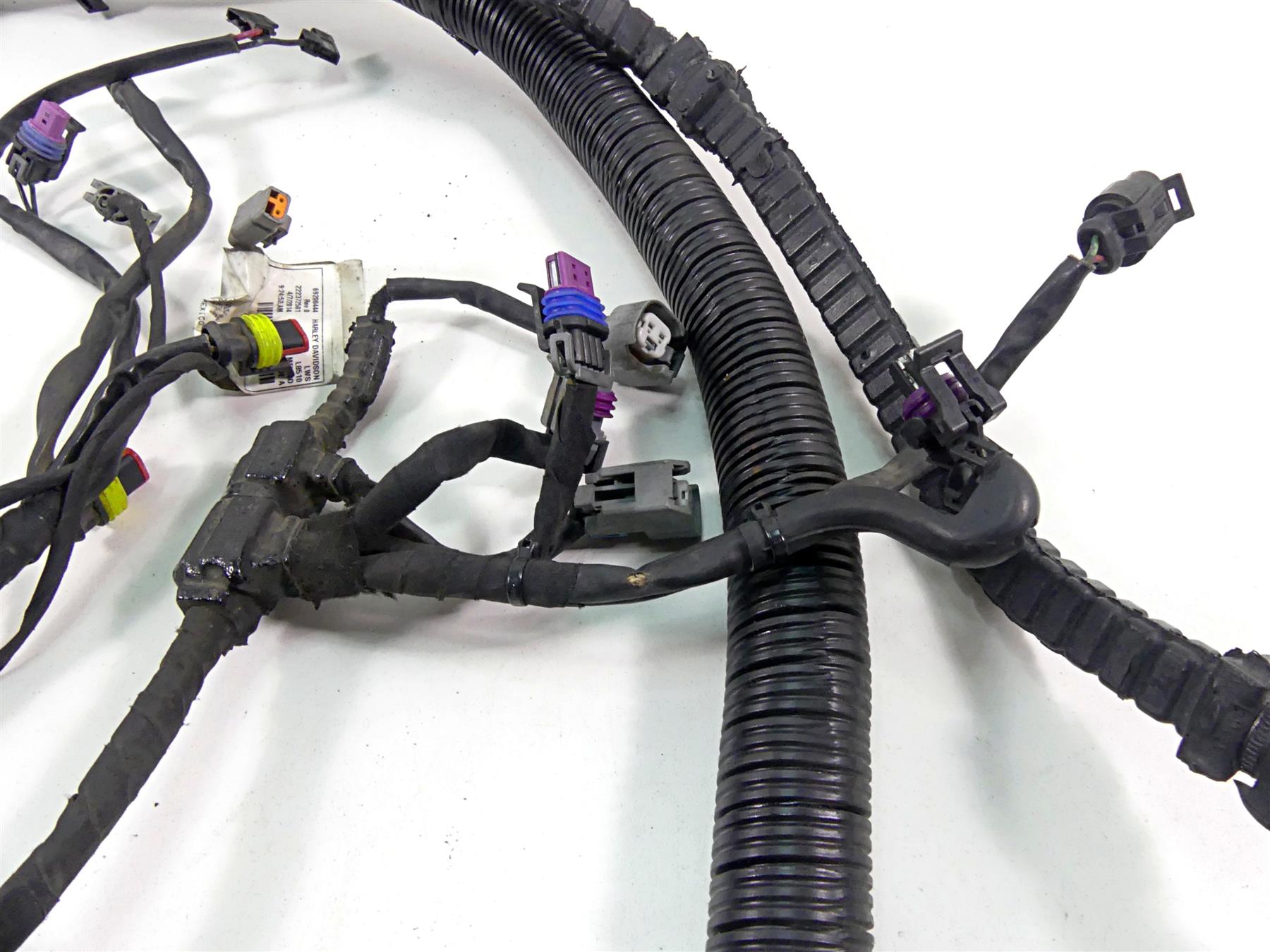 2014 Harley FXDL Dyna Low Rider Main Wiring Harness Loom Non-Abs 71072-12A {{ shop.shopifyCountryName }} - Mototech271