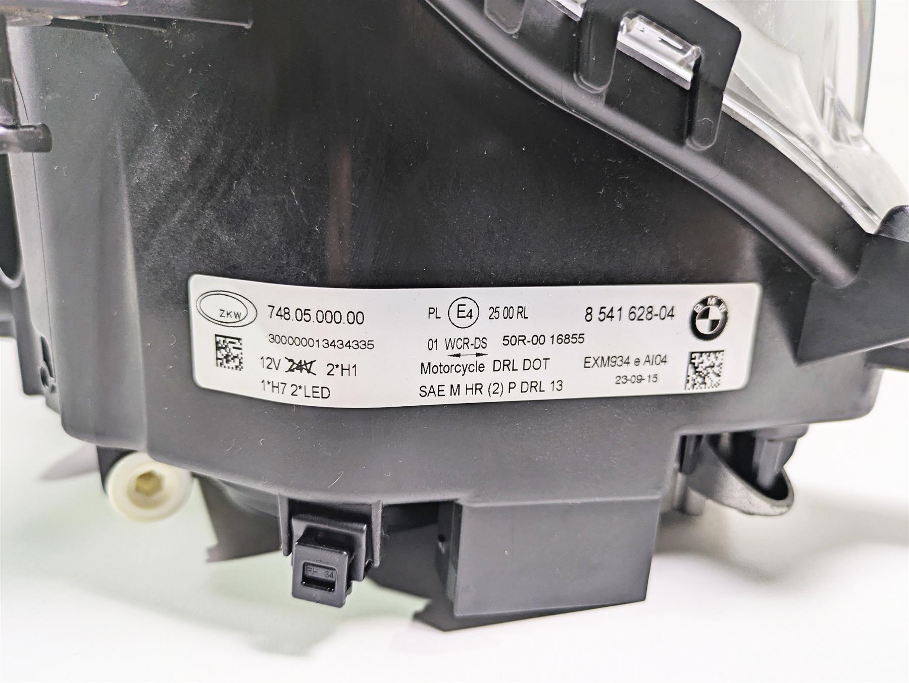 2016 BMW R1200RT K52 Headlight Head Light Lamp Deluxe 63128541628 {{ shop.shopifyCountryName }} - Mototech271