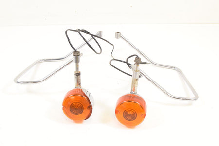 1992 Harley Dyna FXDC Super Glide Custom Rear Turn Signal Saddlebag Mount SET {{ shop.shopifyCountryName }} - Mototech271