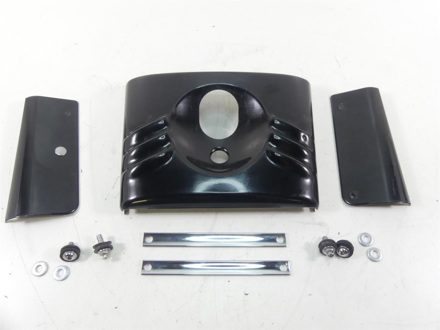 2017 Harley FLS Softail Slim Headlight Head Light & Fork Tube Cover Set 45900032 {{ shop.shopifyCountryName }} - Mototech271
