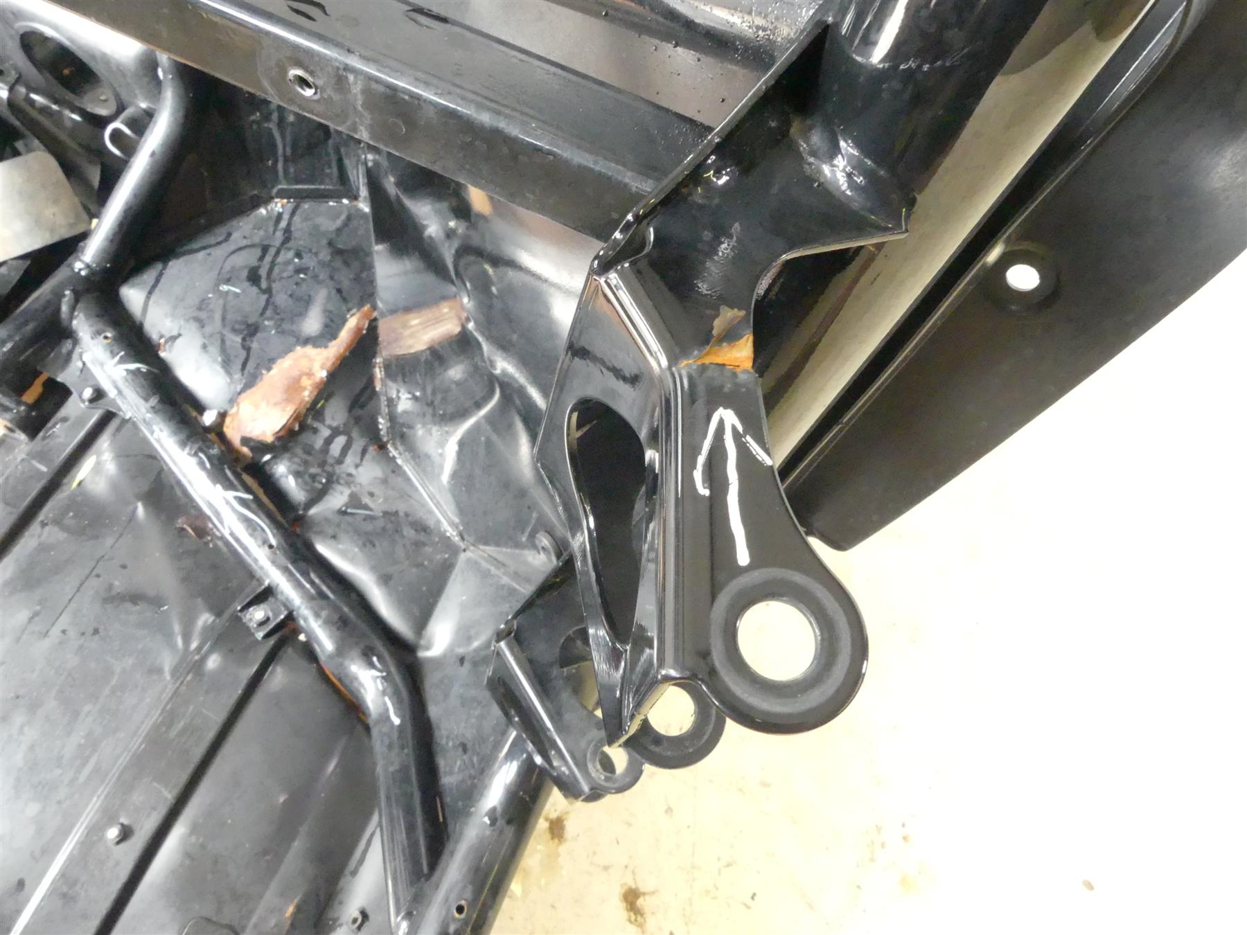 2021 Kawasaki Teryx KRX KRF 1000 Bent Front Sub Frame Subframe - Read {{ shop.shopifyCountryName }} - Mototech271