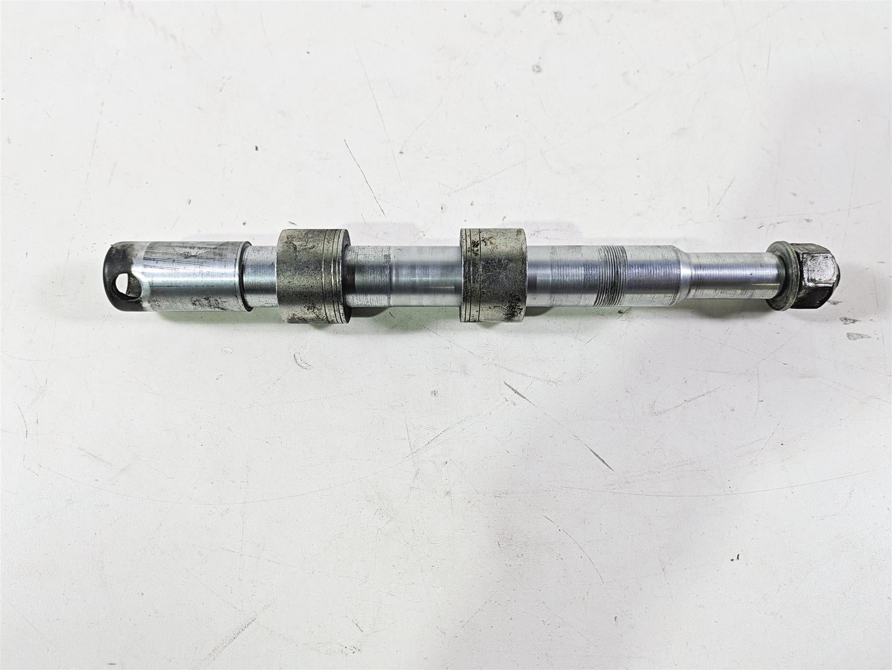 2017 Harley Dyna FXDB Street Bob Front Axle Wheel Spindle 25mm 41628-08 {{ shop.shopifyCountryName }} - Mototech271