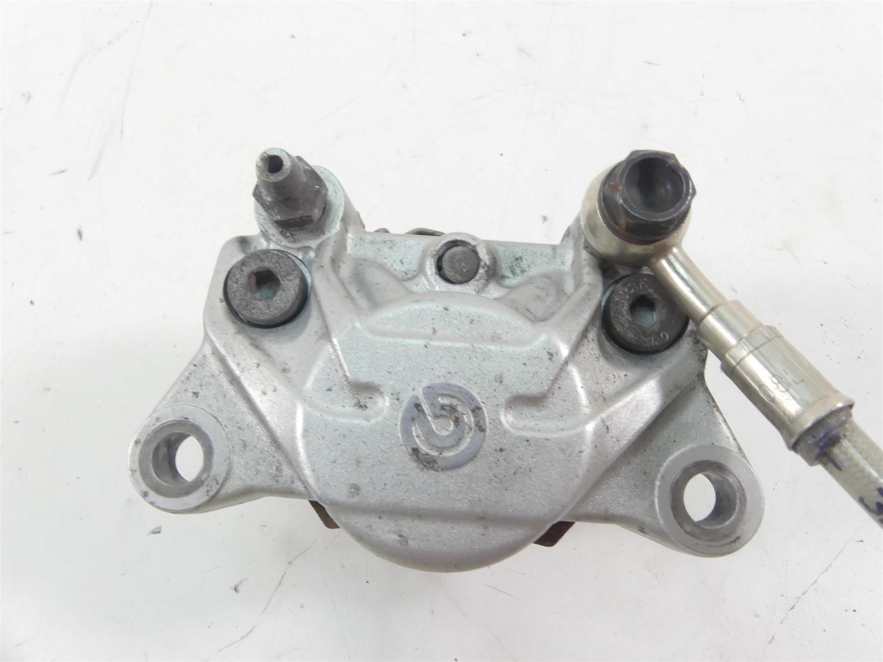2009 Ducati Monster 1100 S Rear Brembo Brake Caliper & Line 61140201A {{ shop.shopifyCountryName }} - Mototech271