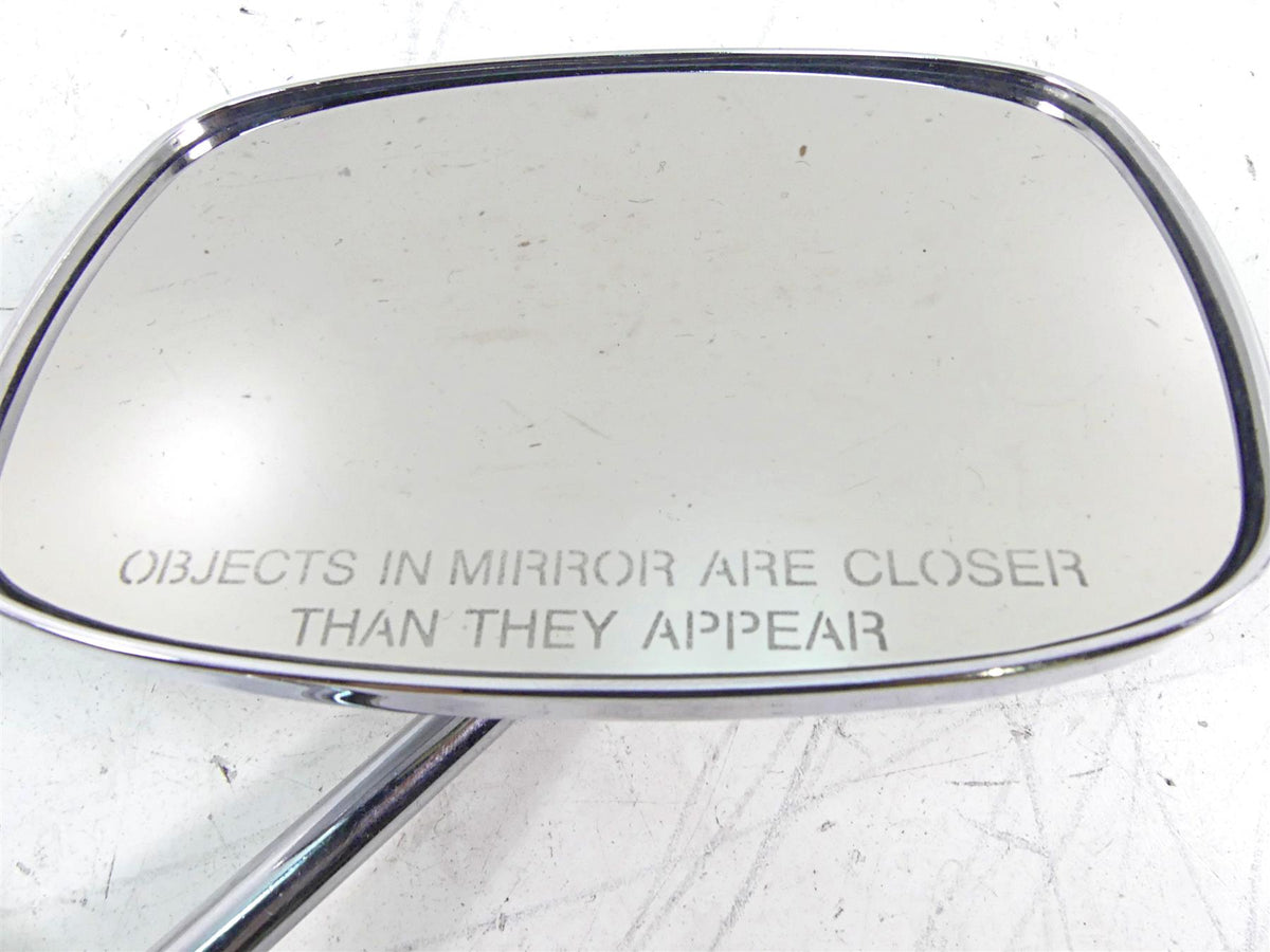 2002 Harley Touring FLHTC Electra Glide Rear Chrome View Mirror Set 91892-88A {{ shop.shopifyCountryName }} - Mototech271