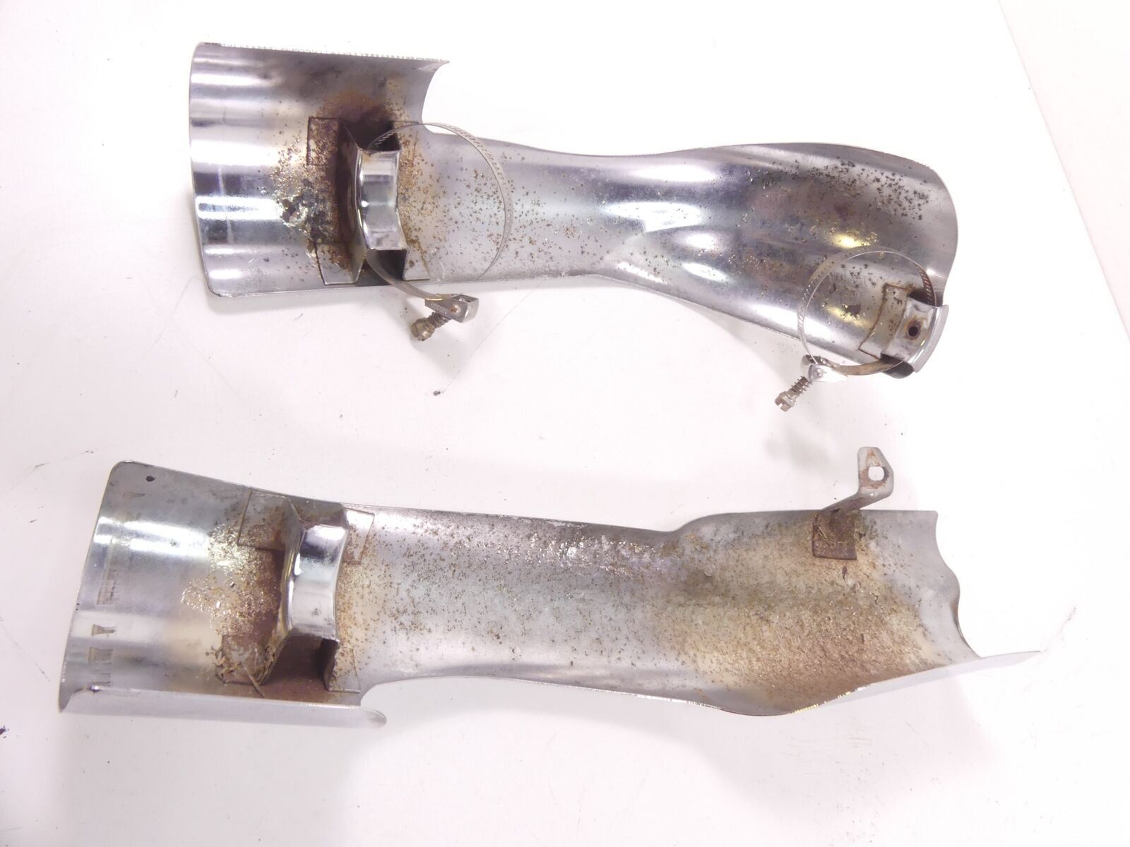 2009 Victory Vision Tour Mid Pipe Chrome Cover Fairing Set 1261795 1261794 {{ shop.shopifyCountryName }} - Mototech271