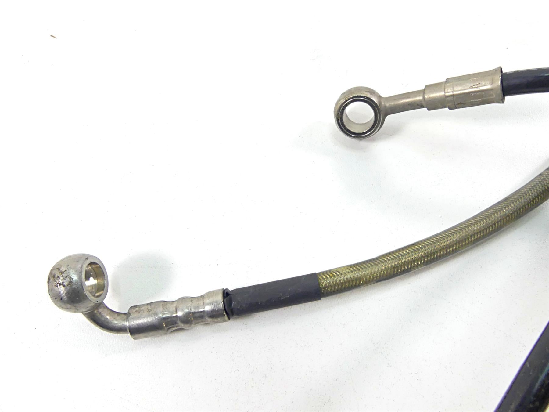 2012 Ducati Monster 1100 EVO Front Abs Brake Line Hose Set 61840942A 61841102A {{ shop.shopifyCountryName }} - Mototech271
