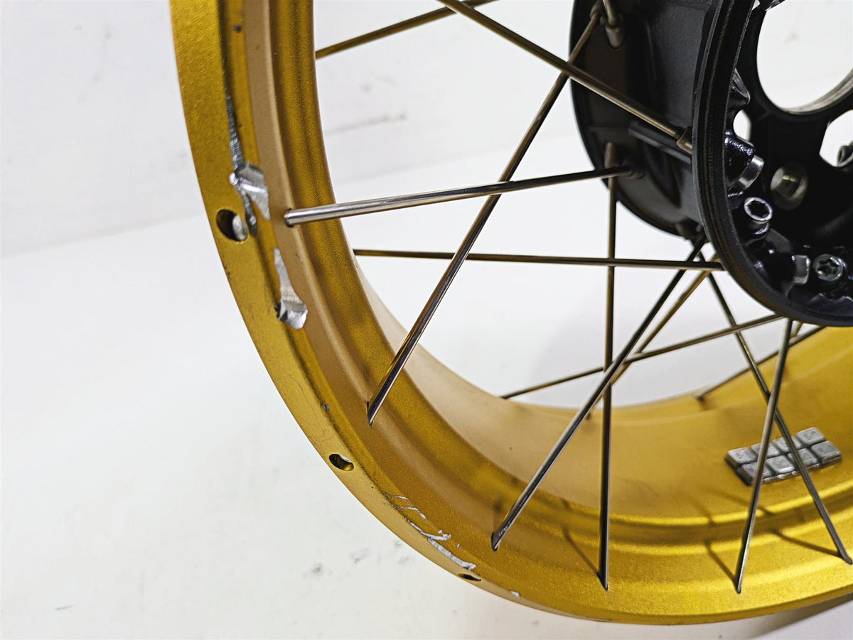 2021 BMW R1250GS K51 Adv Rear Wheel Rim 17x4.5 Gold READ 36318404333 {{ shop.shopifyCountryName }} - Mototech271