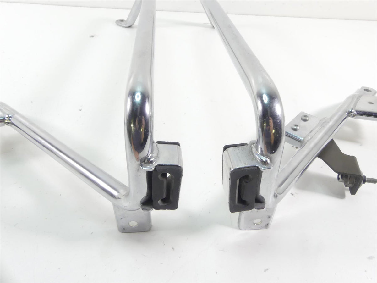 2012 Harley Touring FLHX Street Glide Nice Chrome Saddlebag Rails 49207-09 {{ shop.shopifyCountryName }} - Mototech271