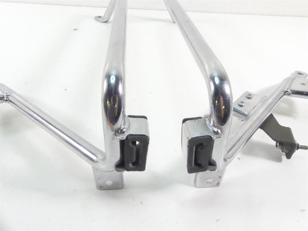 2012 Harley Touring FLHX Street Glide Nice Chrome Saddlebag Rails 49207-09 {{ shop.shopifyCountryName }} - Mototech271