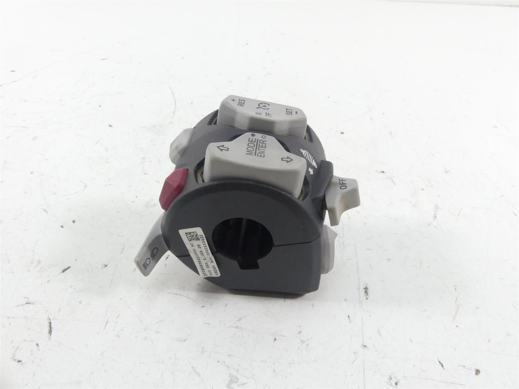 2020 Ducati Multistrada 1260 Enduro Left Hand Cruise Control Switch 65110292B {{ shop.shopifyCountryName }} - Mototech271