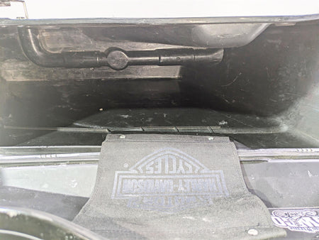 1998 Harley Touring FLHRCI Road King Stretched Saddle Bag Chrome Latches Set {{ shop.shopifyCountryName }} - Mototech271