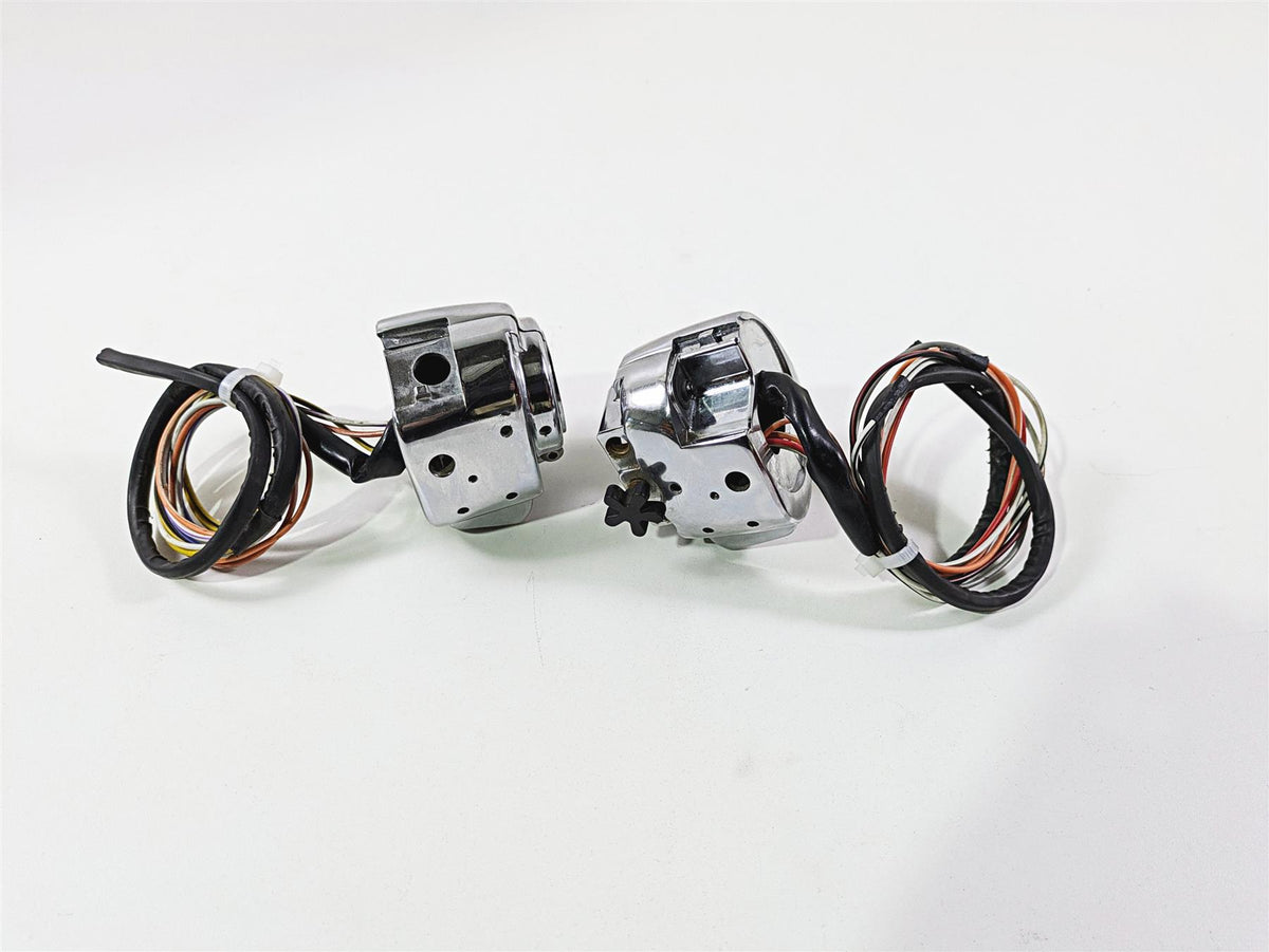 2004 Big Dog Chopper Chrome Harley Left Right Hand Light Kill STart Control Switch Set {{ shop.shopifyCountryName }} - Mototech271