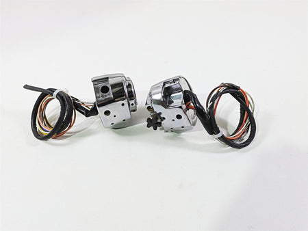 2004 Big Dog Chopper Chrome Harley Left Right Hand Light Kill STart Control Switch Set {{ shop.shopifyCountryName }} - Mototech271