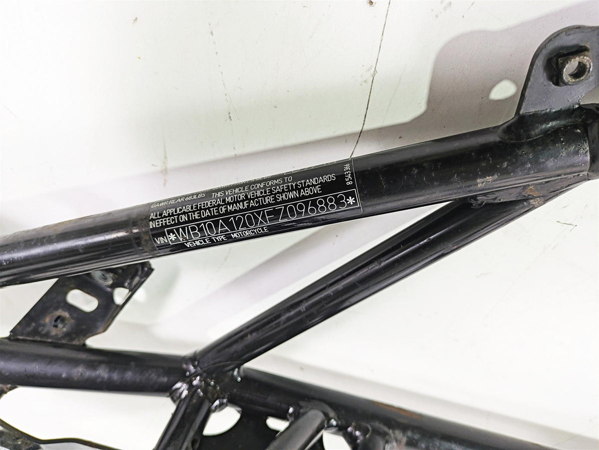 2015 BMW R1200GS Adv K51 Straight Main Frame Chassis With Texas Salvage Flood Title 46518550714 46518387837 {{ shop.shopifyCountryName }} - Mototech271