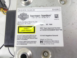 2007 Harley Touring FLHTCU SE CVO Electra Glide Radio CB XM Module Set 76160-06 | Mototech271