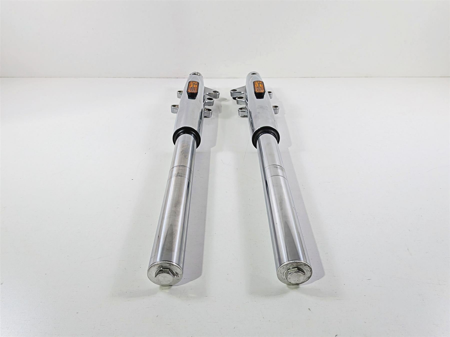 2015 Indian Chieftain Straight Chrome Front Fork Leg Set - 46mm 1824021 1824022-Mototech271