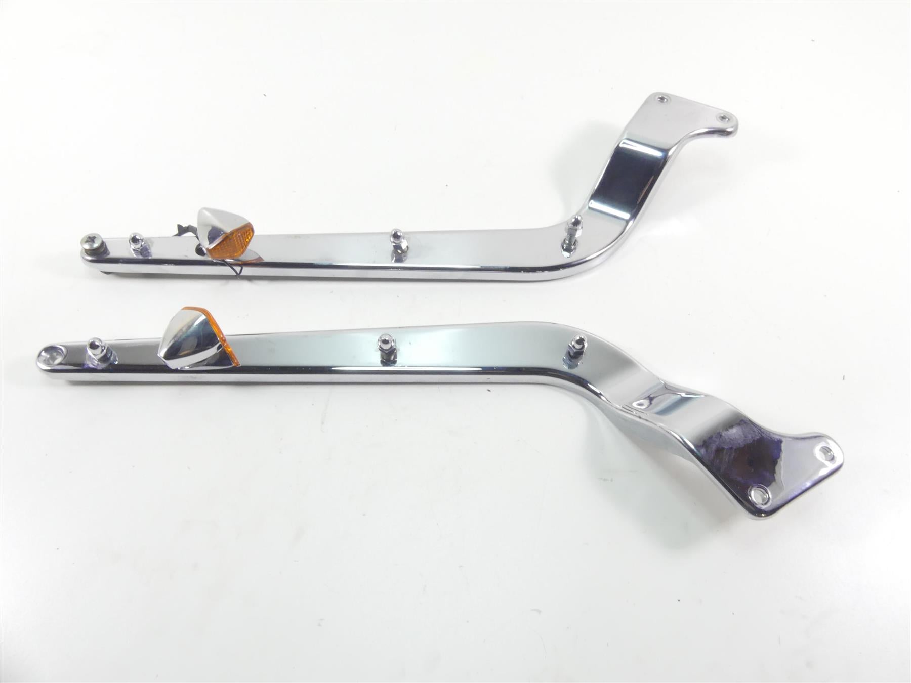 1999 Harley FXSTS Softail Springer Rear Fender Struts + Turn Signals 59955-86A {{ shop.shopifyCountryName }} - Mototech271