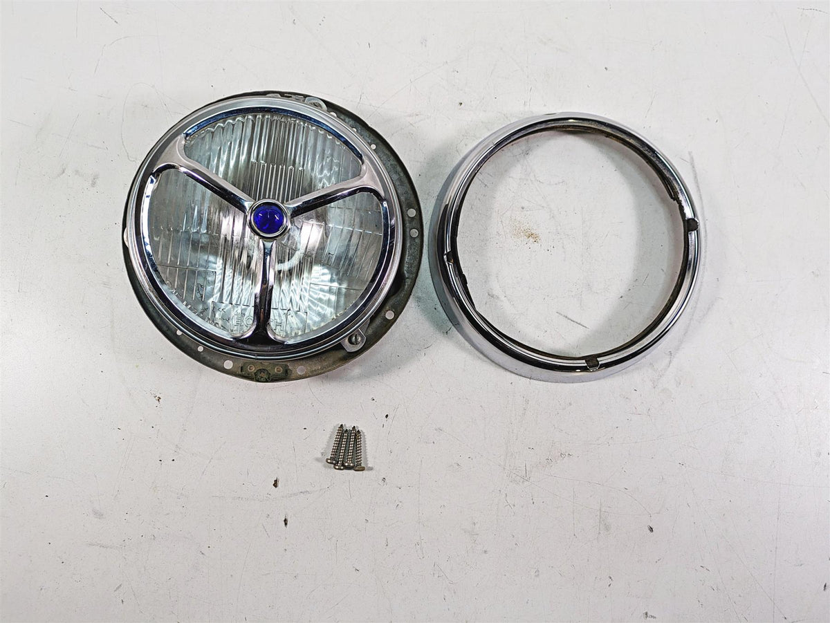 1999 Harley Touring FLHTC Electra Glide Headlight Head Light Lamp 67702-81C {{ shop.shopifyCountryName }} - Mototech271