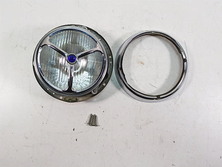 1999 Harley Touring FLHTC Electra Glide Headlight Head Light Lamp 67702-81C {{ shop.shopifyCountryName }} - Mototech271