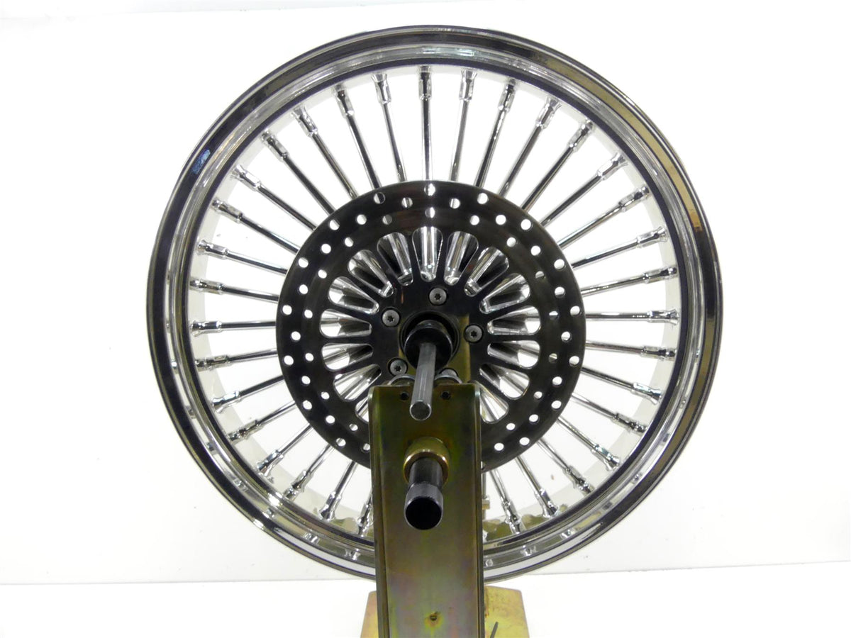 2017 Harley Softail FXSB Breakout Chrome Front Wheel Rim Fat Spoke 21x3.5 {{ shop.shopifyCountryName }} - Mototech271