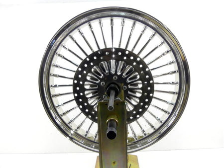 2017 Harley Softail FXSB Breakout Chrome Front Wheel Rim Fat Spoke 21x3.5 {{ shop.shopifyCountryName }} - Mototech271