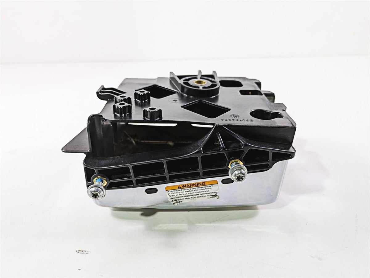 2014 Harley FXDL Dyna Low Rider Battery Tray & Chrome Cover 61300151 70379-06B {{ shop.shopifyCountryName }} - Mototech271