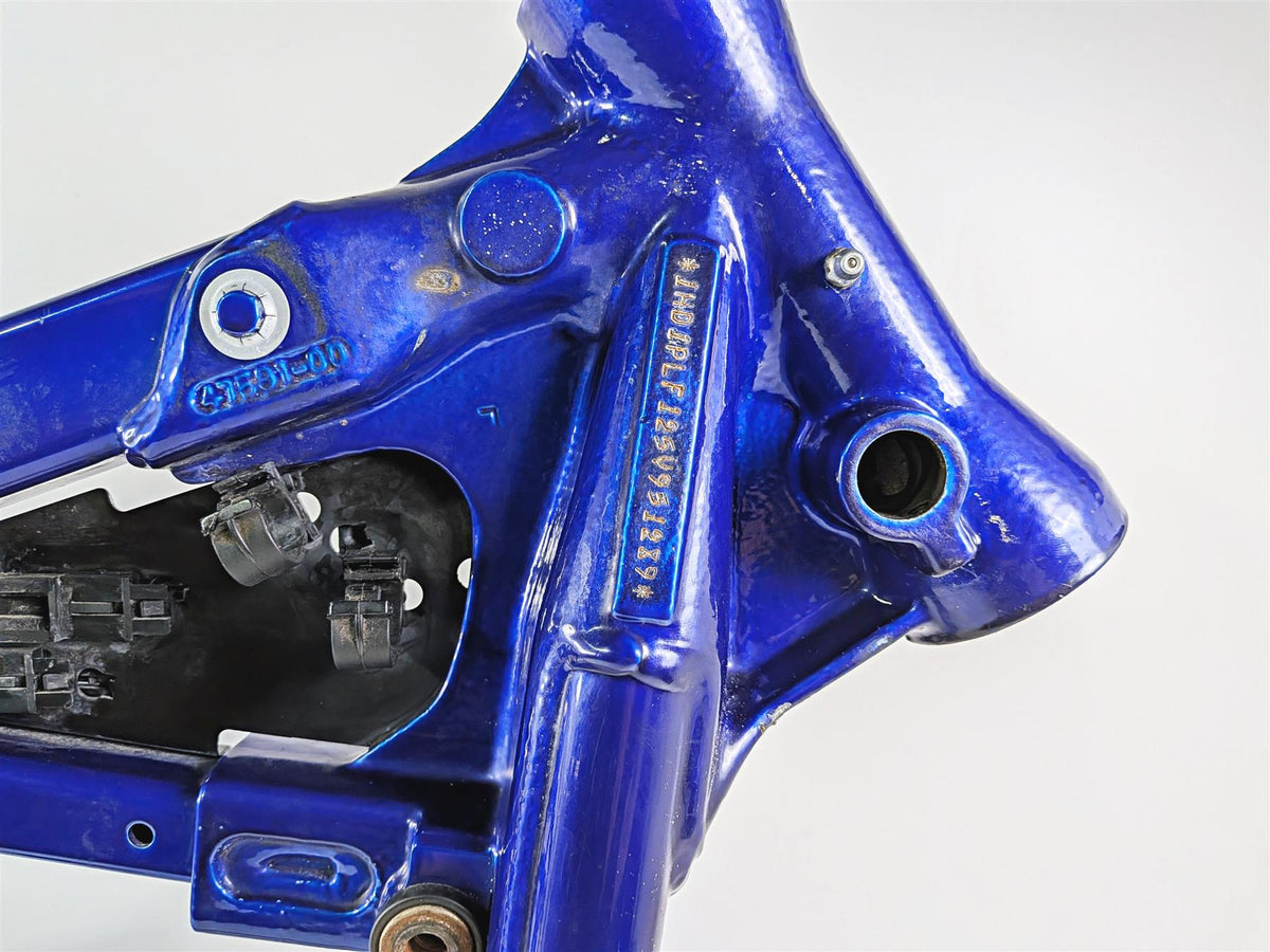 2005 Harley Softail FLSTFSE CVO Fat Boy Straight Blue Frame Chassis With Clean Mississippi Title 47008-00C-Mototech271