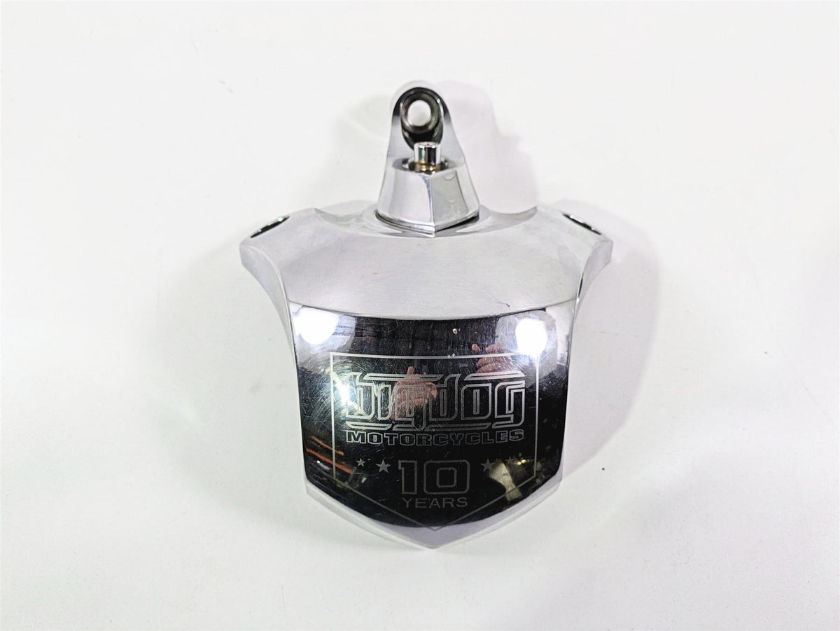 2004 Big Dog Chopper 10 Years Chrome Coil Cover FAiring & Mount 170-000032-01 {{ shop.shopifyCountryName }} - Mototech271