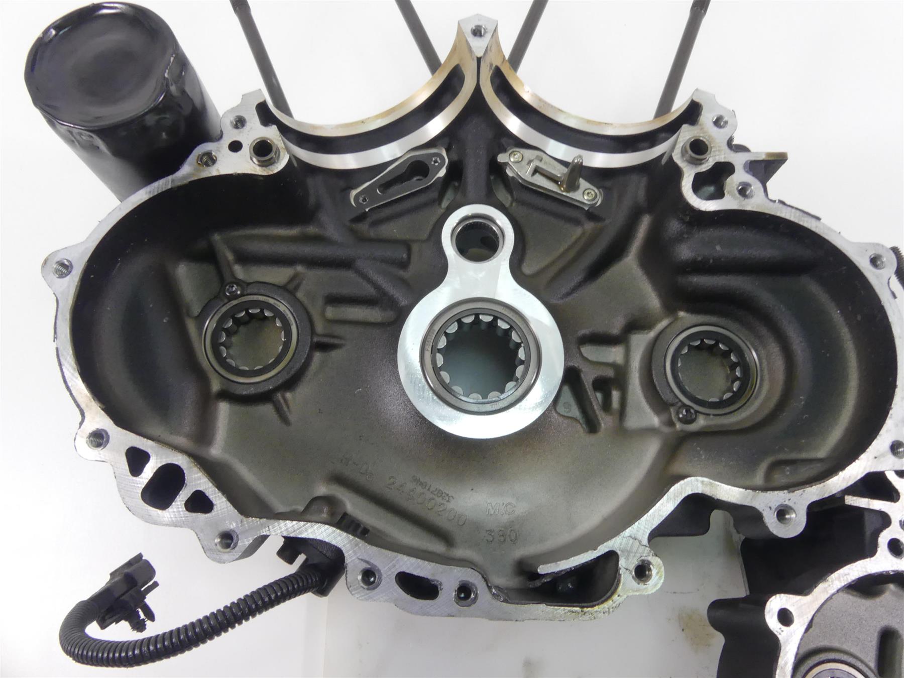 2018 Harley FXBRS Softail Breakout Milwaukee Motor Engine Crank Case 24400188 {{ shop.shopifyCountryName }} - Mototech271